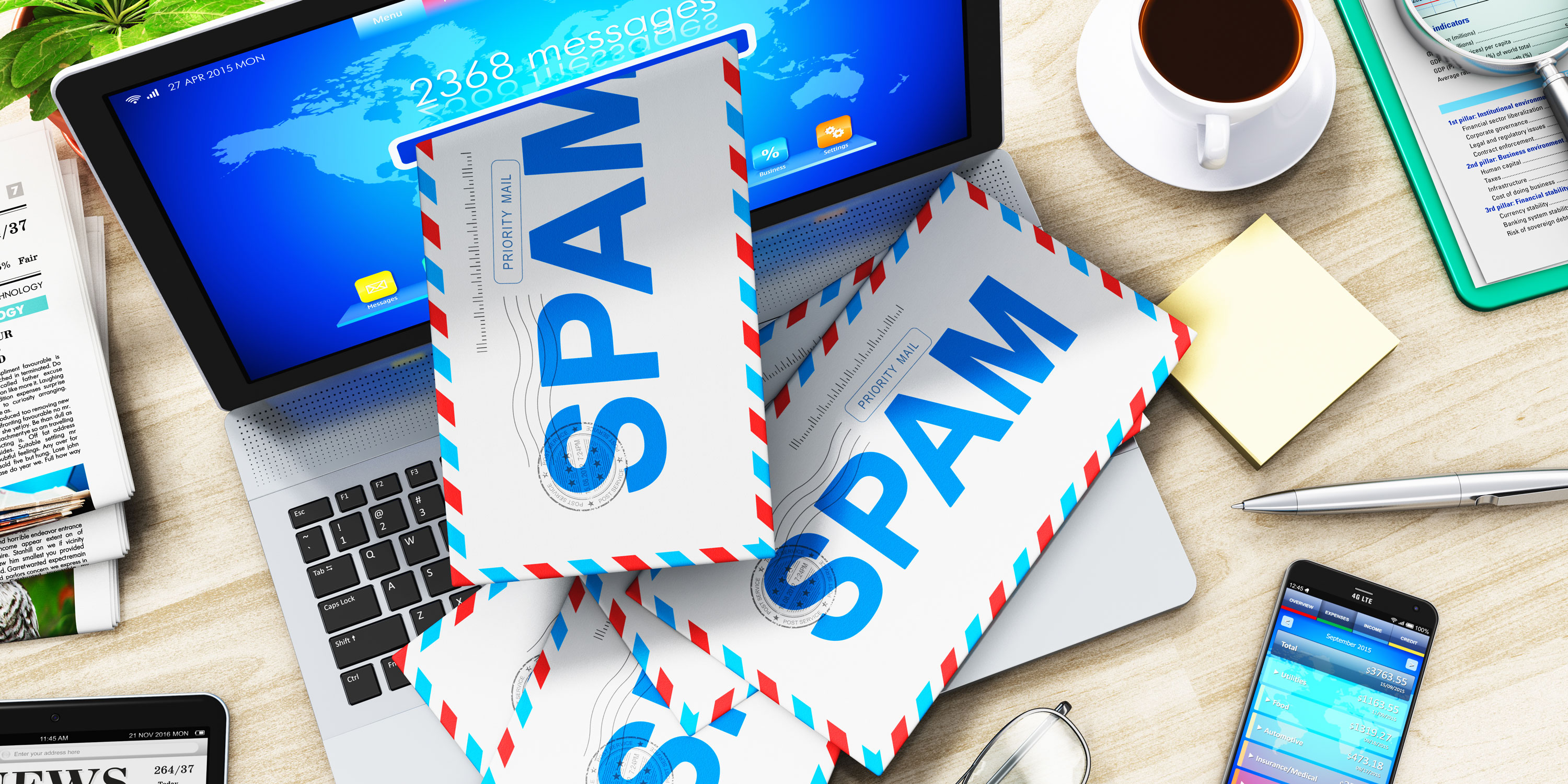 Spam email image